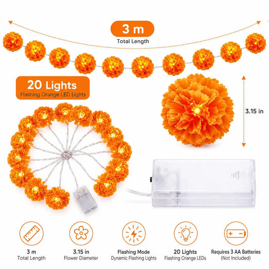 Luces Led Halloween (3 metros)